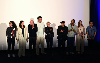 Jury et Lauréats de la Cinéfondation 2019 © Deborah Neris / FDC