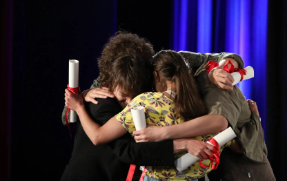 Les lauréats et le Jury de La Cinef 2022 © Maxence Parey / FDC