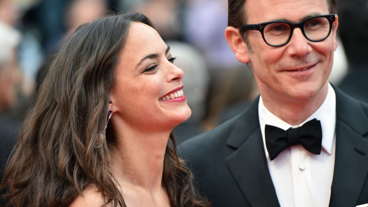 Michel Hazanavicius and Berenice Bejo - The BFG © Valéry Hache / AFP