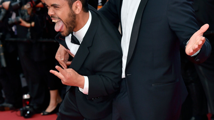 Franck Gastambide and Anouar Toubali © Loïc Venance / AFP