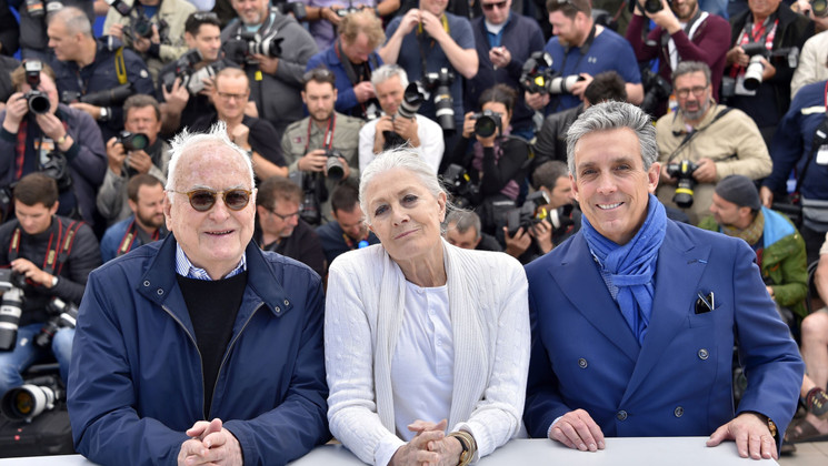 James Ivory,  Vanessa Redgrave et Charles S.Cohen - Howards End (Retour à Howards End) © Loïc Venance / AFP