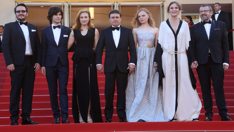 Team of the film - Bacalaureat (Baccalauréat) © Valéry Hache / AFP