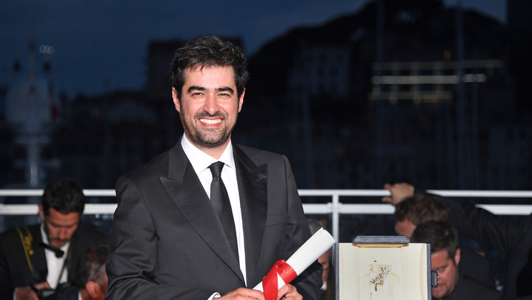 Shahab Hosseini, Prix d'interprétation masculine - Forushande (Le Client) © Anne-Christine Poujoulat / AFP