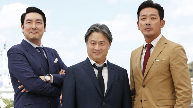 Cho Jin-Woong, Park Chan-Wook et Ha Jung-Woo - Mademoiselle © Mathilde Petit / FDC