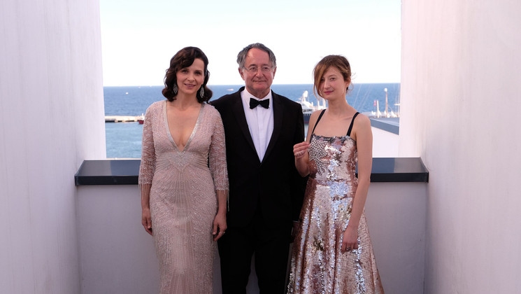 Juliette Binoche, Peter Suschitzky et Alba Rohrwacher - Prix Angénieux © Mathilde Petit / FDC