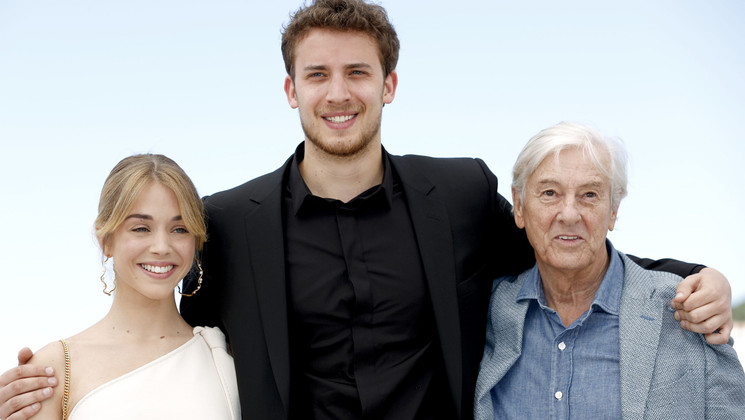 Alice Isaaz, Jonas Bloquet and Paul Verhoeven - Elle © Mathilde Petit / FDC