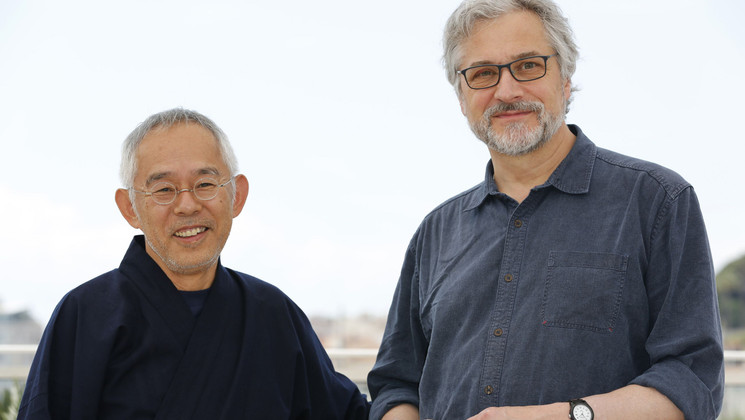 Toshio Suzuki et Michaël Dukok de Wit - La Tortue Rouge © Mathilde Petit / FDC