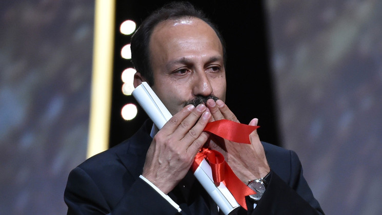 Asghar Farhadi, Award for Best Screenplay - Forushande (The Salesman) © Alberto Pizzoli / AFP