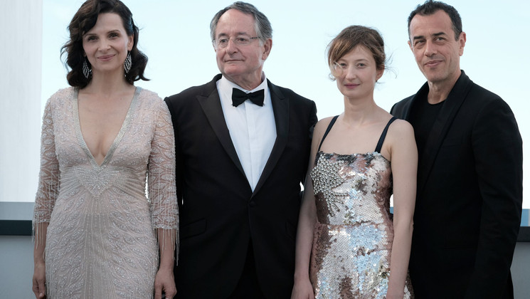 Juliette Binoche, Peter Suschitzky, Alba Rohrwacher et Matteo Garrone - Prix Angénieux © Mathilde Petit / FDC