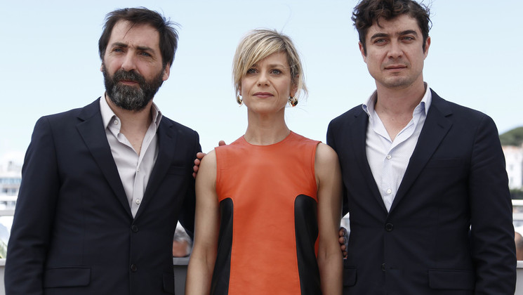 Stefano Mordini, Marina Foïs and Riccardo Scamarcio - Pericle il nero (Pericles) © Léo Laumont / FDC