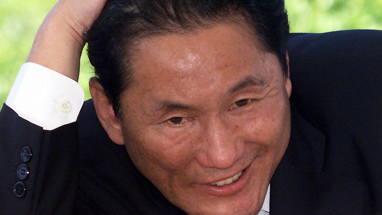 Takeshi Kitano - Kikujiro © Pascal Guyot / AFP