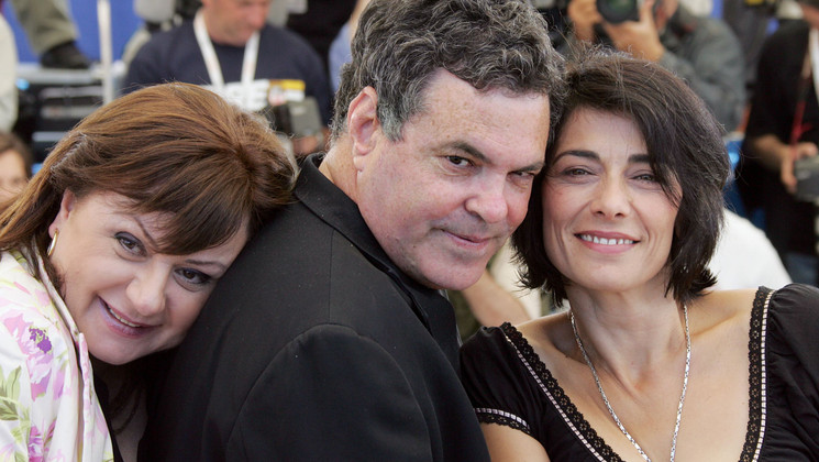Hanna Laslo, Amos Gitai, Hiam Abbas - Free Zone © Gérard Julien / AFP