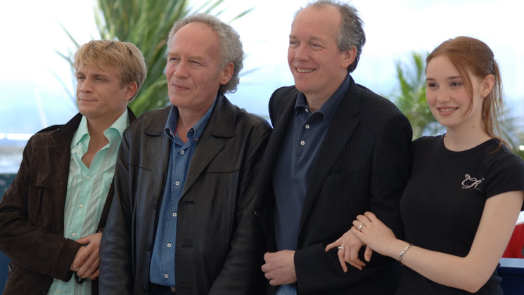 Jérémie Renier, Jean-Pierre and Luc Dardenne, Déborah François - L'Enfant © FDC