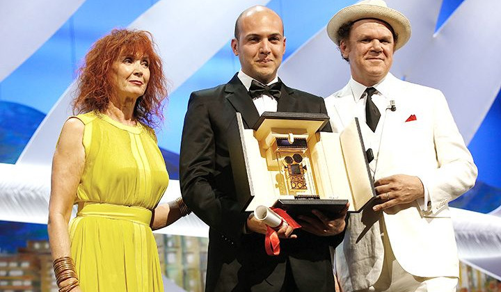 Sabine Azéma, César Augusto Acevedo , John C. Reilly © AFP / V. Hache