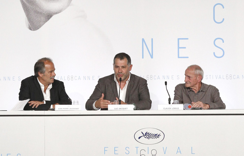 Luc Jacquet & Claude Lorius - Press conference - La Glace et le Ciel © FDC / Théophile Delange