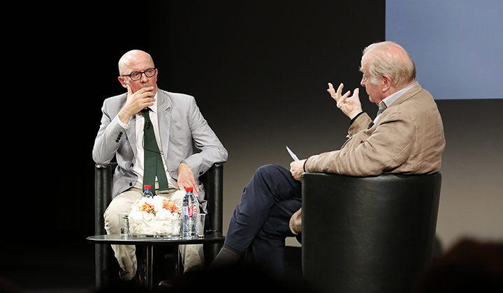 Jacques Audiard et Michel Ciment © FDC / KV