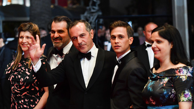 Team of the film - Jupiter's Moon © Alberto Pizzoli / AFP