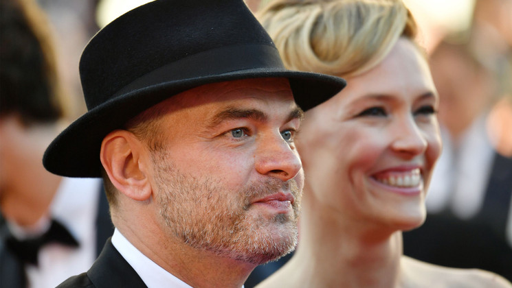 Clovis Cornillac and Lilou Fogli © Loic Venance/ AFP