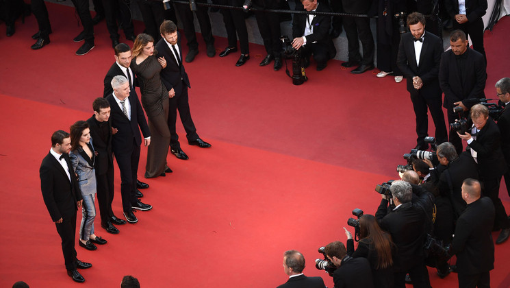 Équipe du film - 120 battements par minute © Anne-Christine Poujoulat / AFP