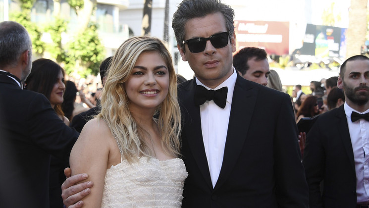 Benjamin Biolay and Louane Emera © Anne-Christine Poujoulat / AFP