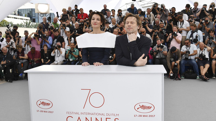Jeanne Balibar and Mathieu Amalric - Barbara © Alberto Pizzoli / AFP