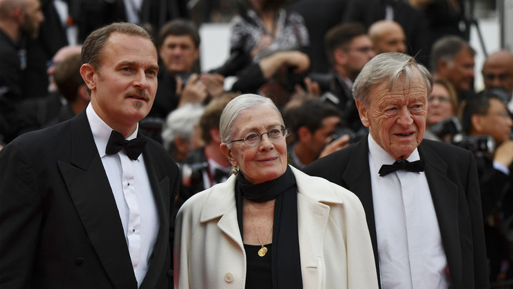 Carlo Gabriel Nero, Vanessa Redgrave and Lord Alf - Sea Sorrow © Alberto Pizzoli / AFP