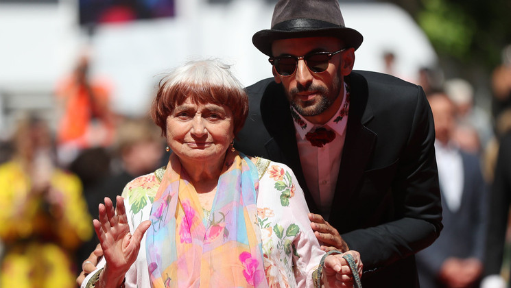 JR et Agnes Varda - Visages Villages © Valery Hache / AFP