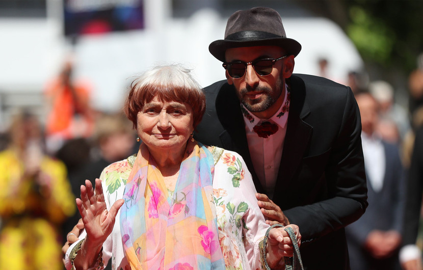 JR and Agnes Varda - Visages Villages (Faces Places) © Valery Hache / AFP