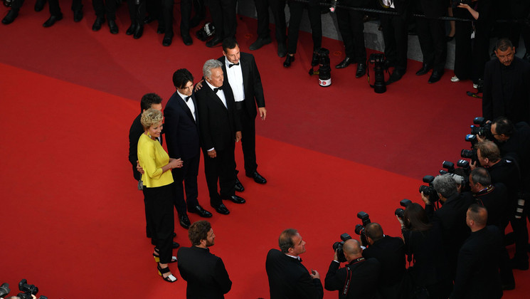 Team of the film  - The Meyerowitz Stories (New and Selected) © Loic Venance / AFP