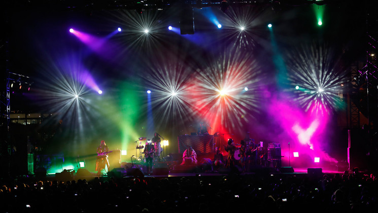 -M- (Matthieu Chedid) © Laurent Emmanuel / AFP