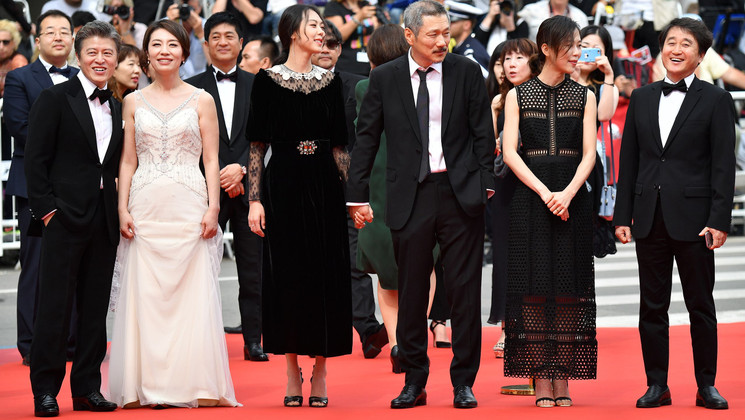 Team of the film - Geu-Hu (The Day After) © Alberto Pizzoli / AFP