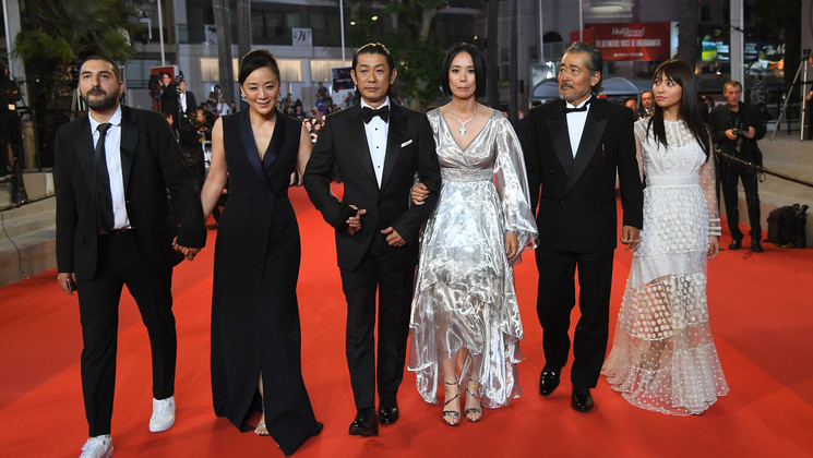 Team of the film - Hikari (Radiance) © Anne-Christine Poujoulat / AFP