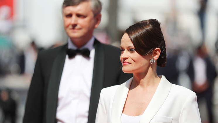 Sergei Loznitsa et Vasilina Makovtseva - Krotkaya (Une femme douce) © Valery Hache / AFP