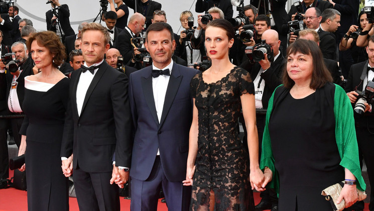 Team of the film - L'Amant double (Amant Double) © Loic Venance / AFP