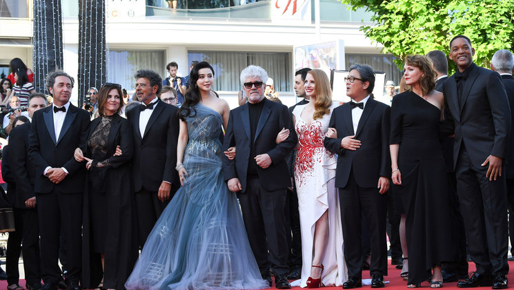 Members of the Feature Films Jury - Closing Ceremony © Anne-Christine Poujoulat / AFP