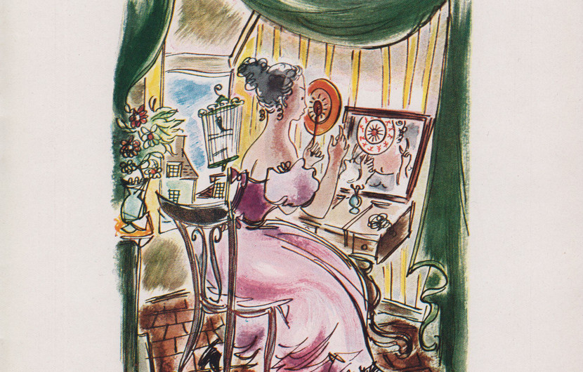 22 September 1946. A Brief History of the Cinema (III). Plateau's Phenakisticope. © Cluseau-Lanauve / ADAGP