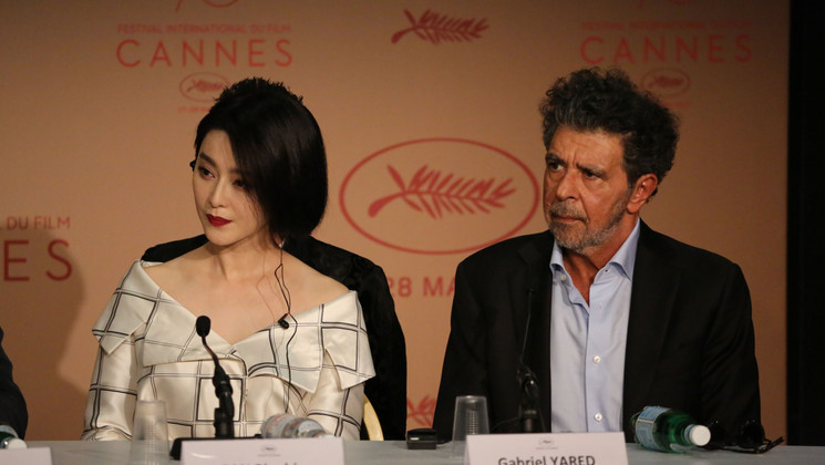 Fan Bingbing et Gabriel Yared, membres du Jury des Longs métrages © Christophe Bouillon / FDC