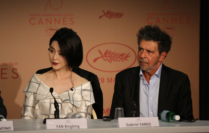 Fan Bingbing et Gabriel Yared, membres du Jury des Longs métrages © Christophe Bouillon / FDC
