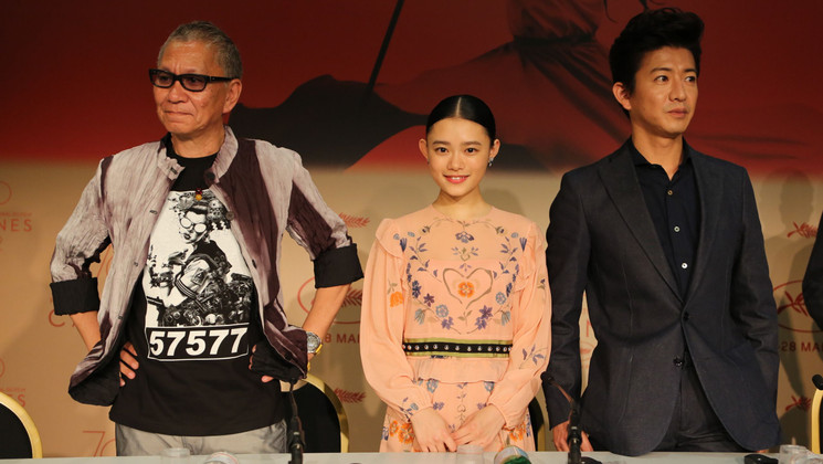 Takashi Miike, Hana Sugisaki et Takuya Kimura - Mugen no Jūnin © Christophe Bouillon / FDC