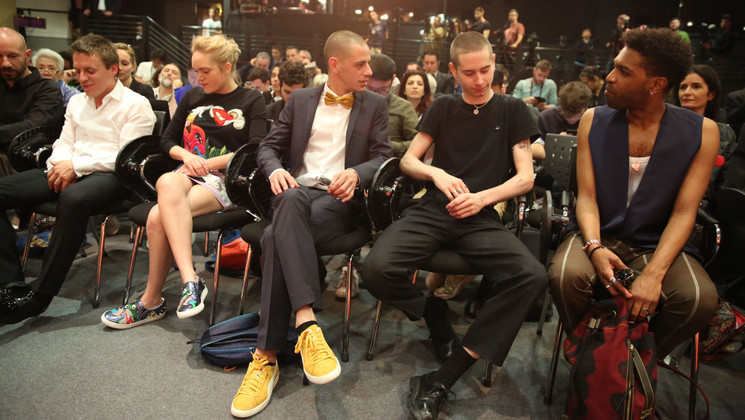 Members of the team of the film - 120 Battements par Minute (BPM(Beats per Minute)) © Christophe Bouillon / FDC