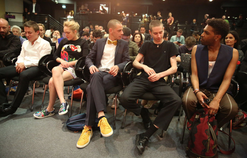 Members of the team of the film - 120 Battements par Minute (BPM(Beats per Minute)) © Christophe Bouillon / FDC