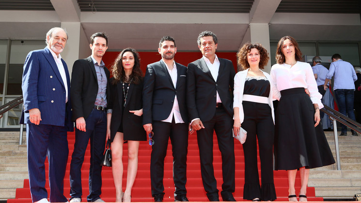 Équipe du film - En attendant les hirondelles © Christophe Bouillon / FDC