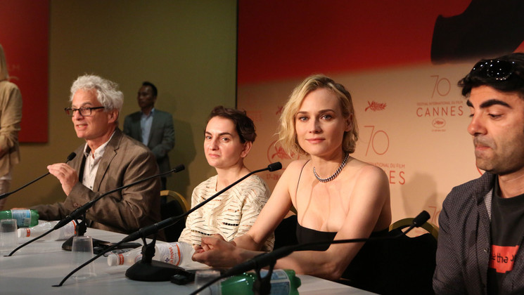 Robert Gray, Nurhan Sekerci-Porst, Diane Kruger and Fatih Akın - Aus dem Nichts (In The Fade) © Christophe Bouillon / FDC