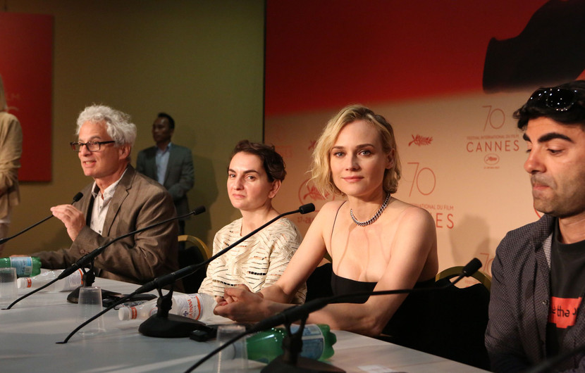 Robert Gray, Nurhan Sekerci-Porst, Diane Kruger and Fatih Akın - Aus dem Nichts (In The Fade) © Christophe Bouillon / FDC