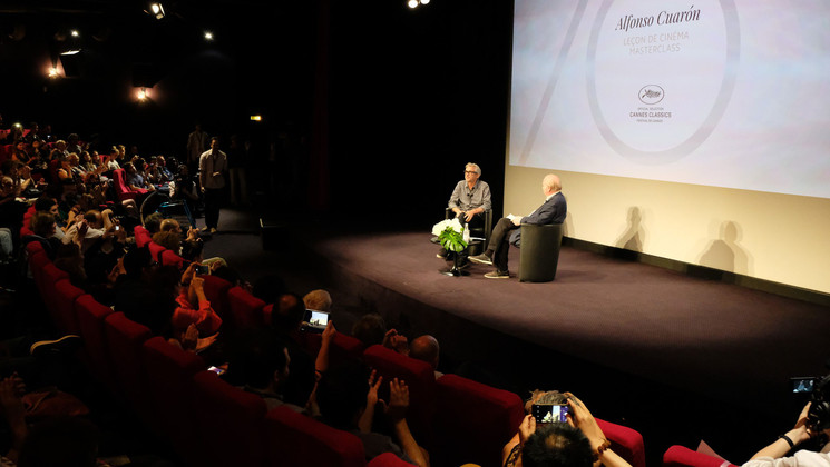 Alfonso Cuarón et Michel Ciment © Eliott Piermont / FDC