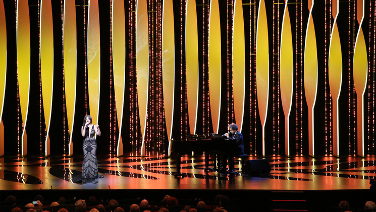 Camélia Jordana and Babx - 70th Anniversary Evening © Eliott Piermont / FDC