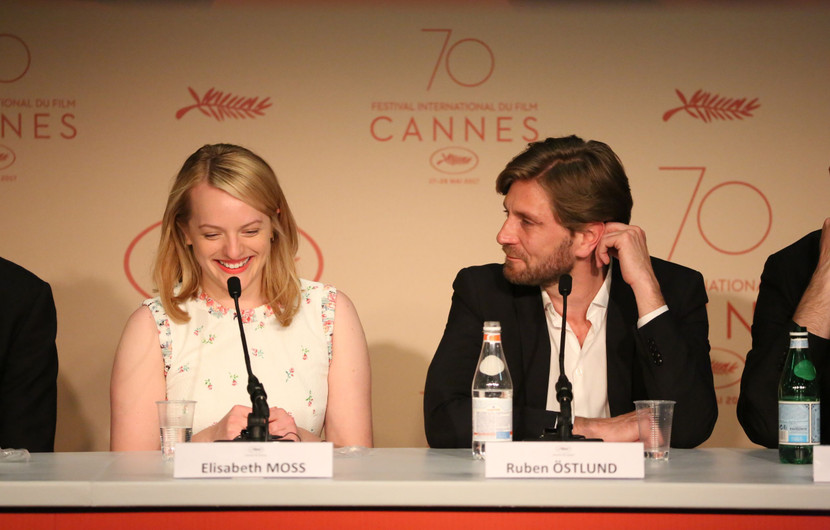 Elisabeth Moss and Ruben Östlund - The Square © Eliott Piermont / FDC