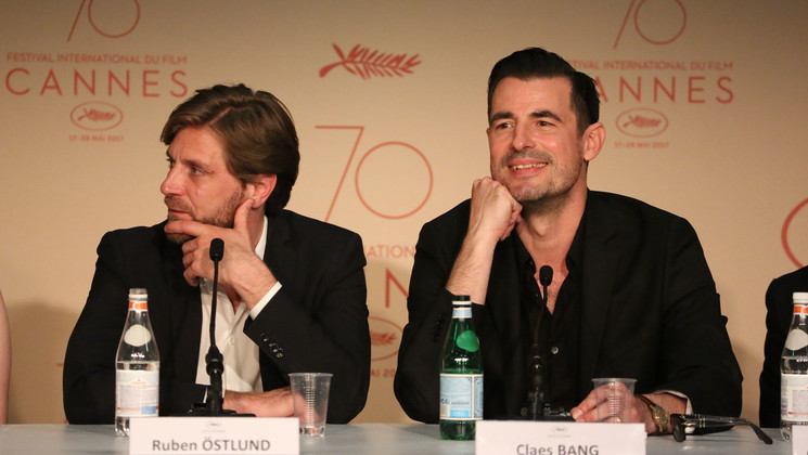 Ruben Östlund et Claes Bang - The Square © Eliott Piermont / FDC