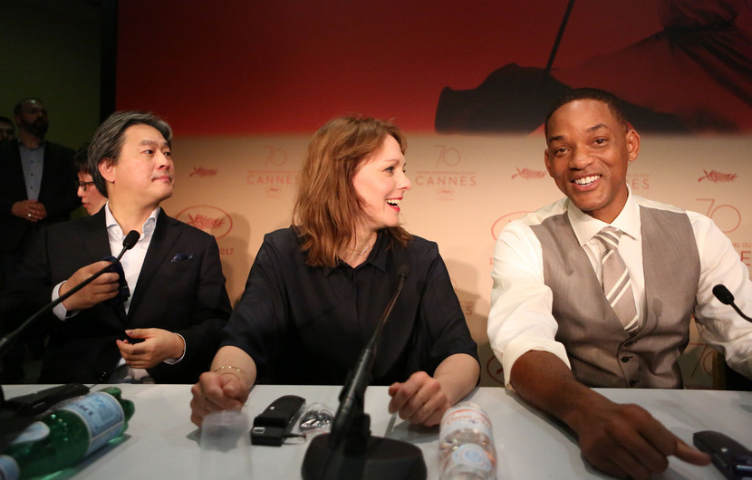 Park Chan Wook, Maren Ade et Will Smith, Membres du Jury des Longs Métrages © Christophe Bouillon / FDC