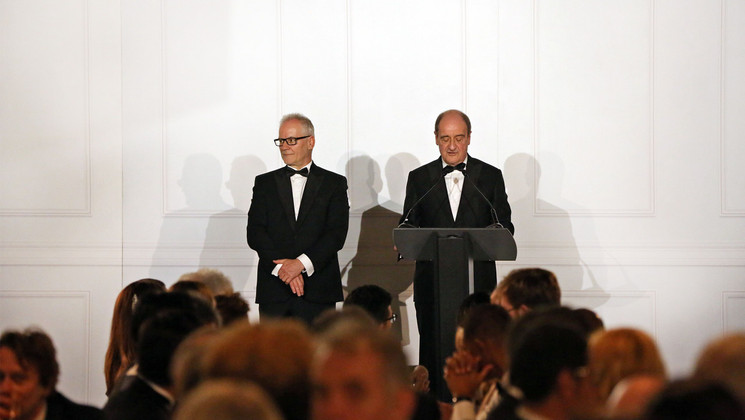 Thierry Frémaux and Pierre Lescure - Opening Dinner © François Silvestre de Sacy / FDC